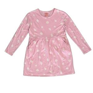 Cute ghosts ๐ป dress for little girls with pockets